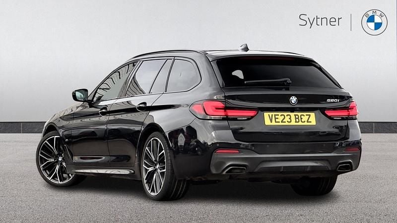 Used BMW 520 M Sport 181 HP (133 kW) 2023 Black Estate