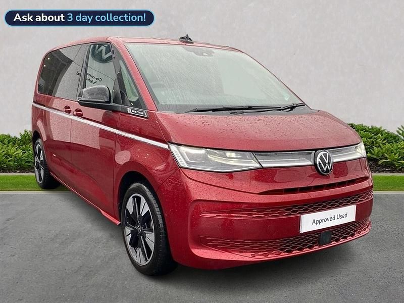 Used VW Multivan Style 150 HP (110 kW) 2025 Red Van