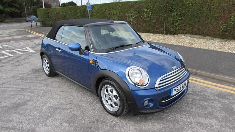 Used Mini Cooper Cabriolet 122 HP (89 kW) 2013 Blue Cabriolet