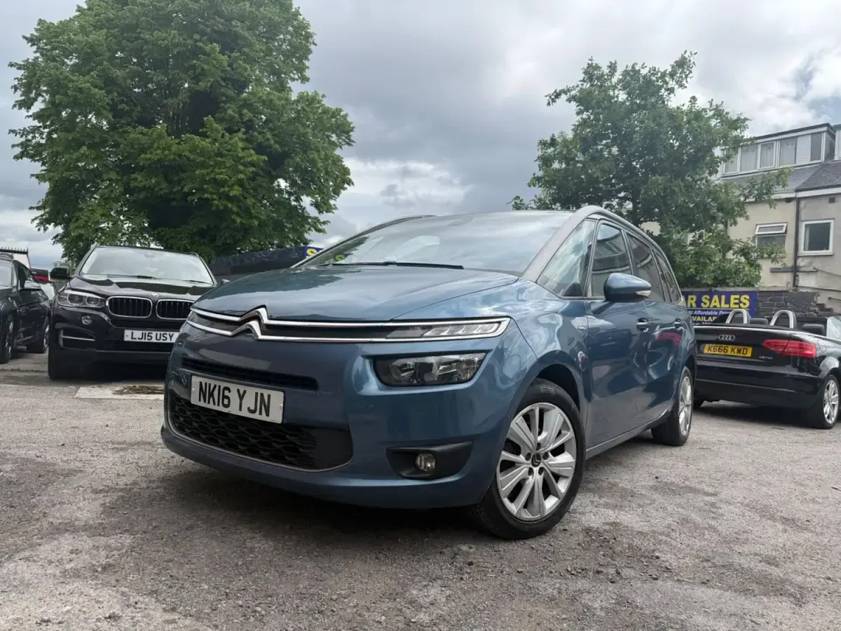 Begagnad Citroën Grand C4 Picasso Exclusive 2016 Blå Minibuss