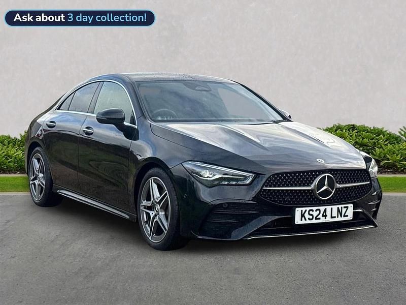 Black Used 2024 Mercedes CLA180 Executive Sedan | £26,849 (Fair price) - Image 1/4