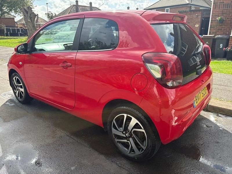 Used Peugeot 108 Allure 82 HP (60 kW) 2017 Red Hatchback