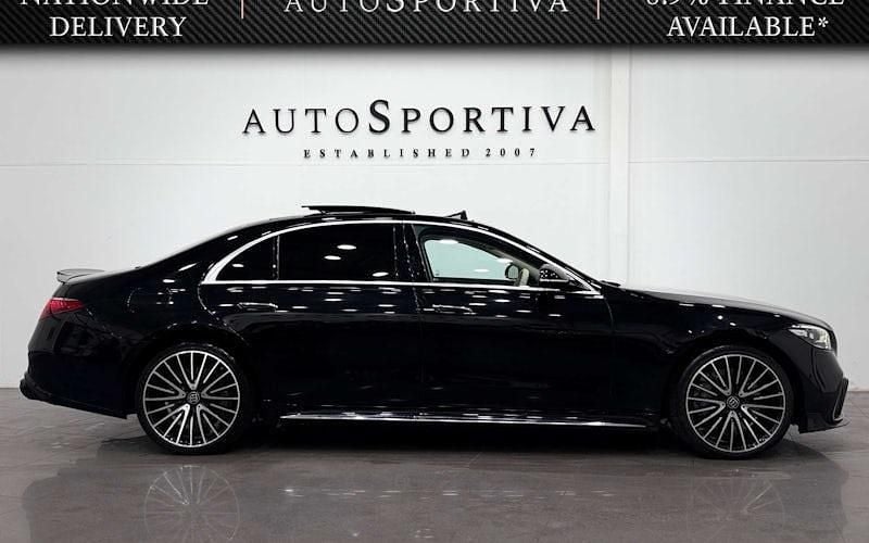 Used Mercedes S500L AMG line 449 HP (330 kW) 2022 Black Sedan