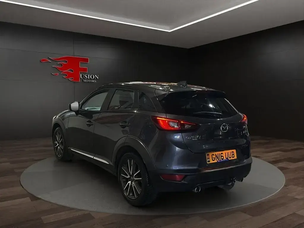 Gebraucht Mazda CX-3 Inclusive 105 PS (77 kW) 2016 Grau SUV