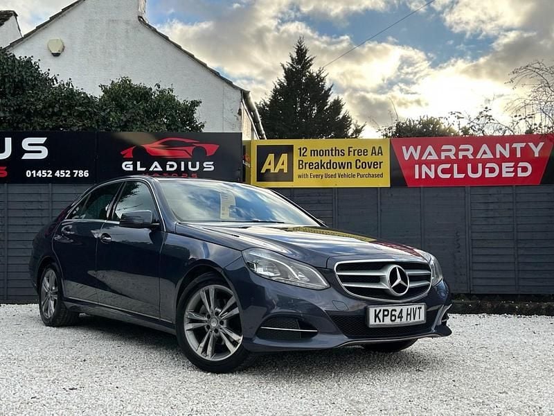 Used Mercedes E220 SE 177 HP (130 kW) 2014 Blue Sedan