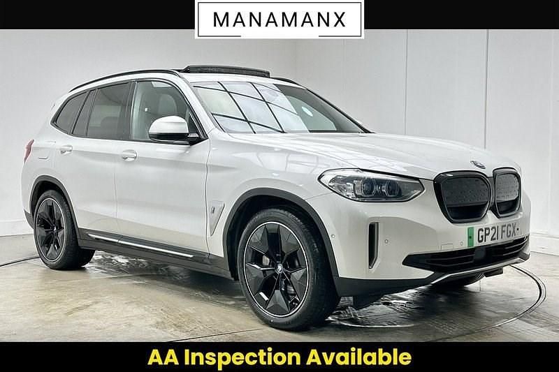 Used BMW iX3 Shadowline 2021 Mineral white SUV