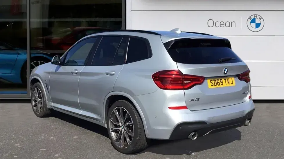 Used BMW X3 M Sport 187 HP (137 kW) 2019 Silver SUV