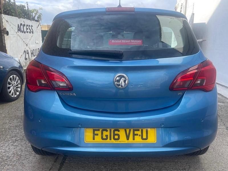 Used Vauxhall Corsa 90 HP (66 kW) 2016 Blue Hatchback