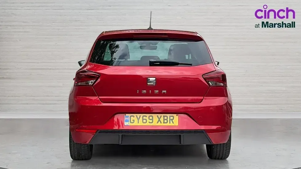 Used Seat Ibiza XCELLENCE 95 HP (69 kW) 2019 Red Hatchback