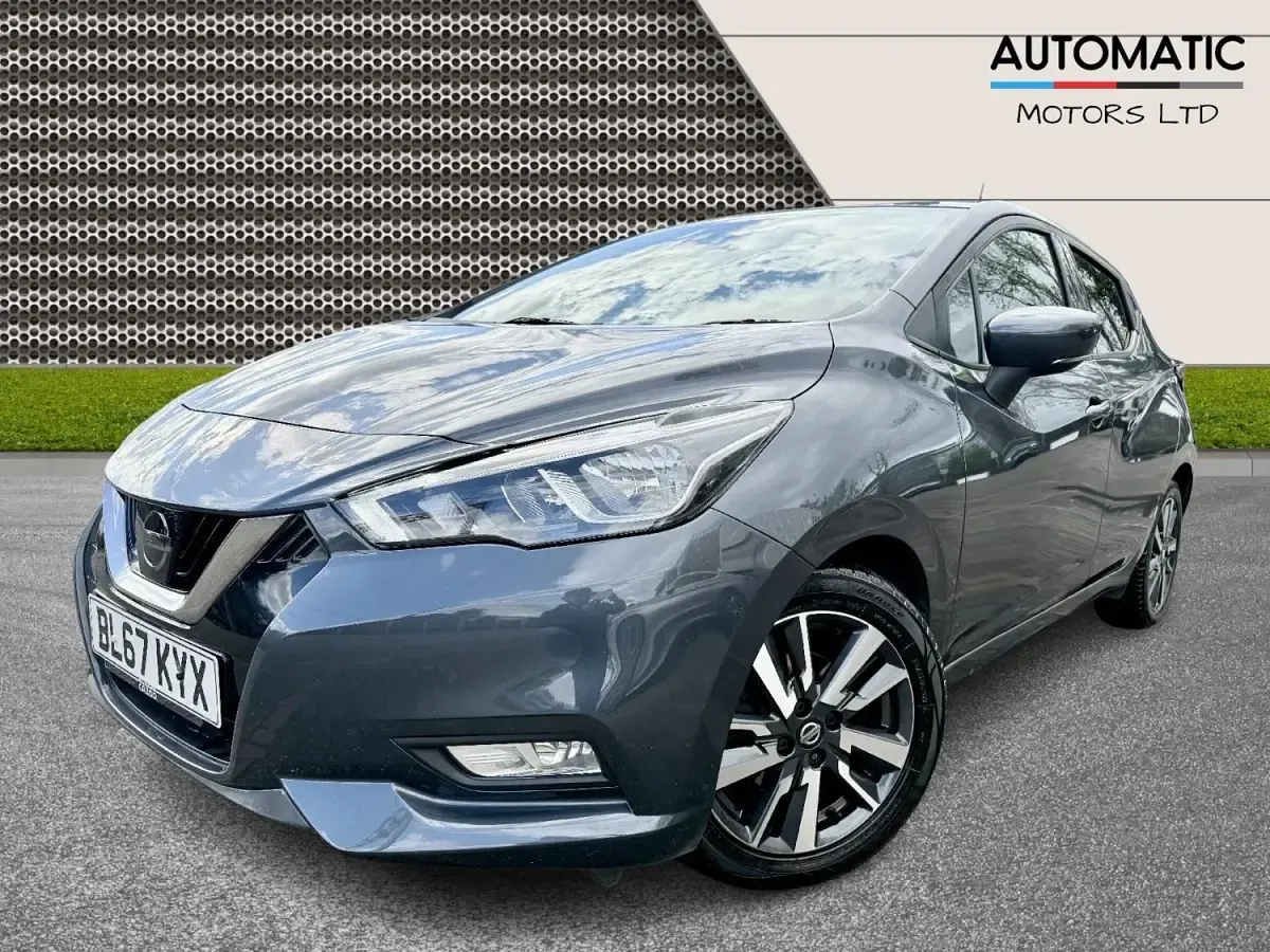 Second-hand Nissan Micra N-Connecta 90 CP (66 kW) 2017 Gri Hatchback