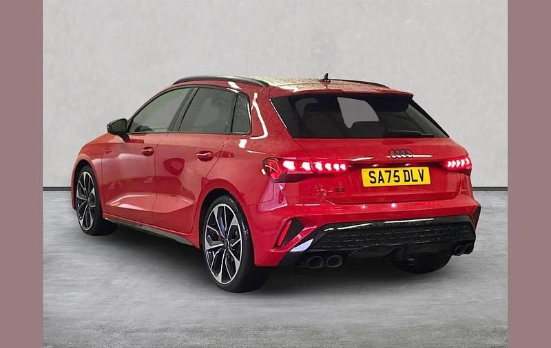 Used Audi S3 Sportback Black Edition 333 HP (244 kW) 2025 Red Hatchback