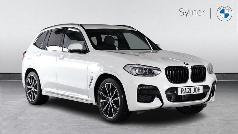 White Used 2021 BMW X3 M Sport SUV | £35,500 (Super price) - Image 1/4