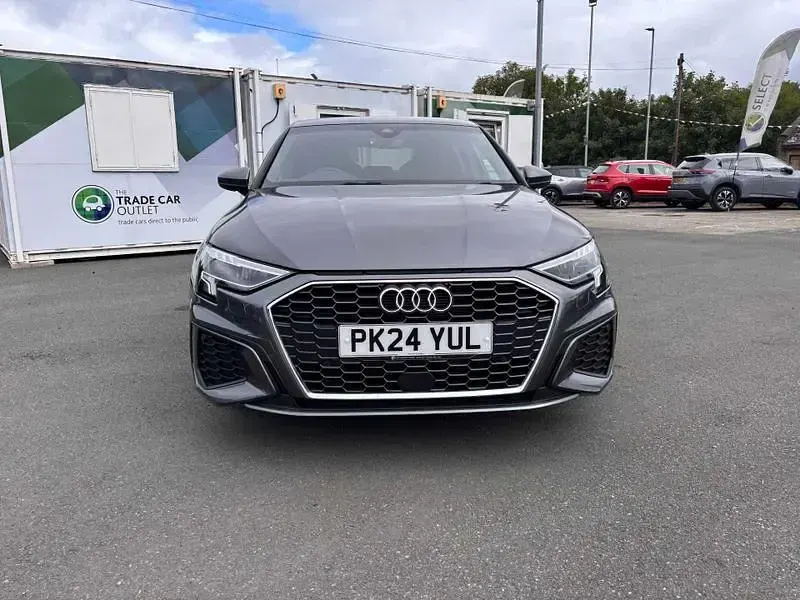 Used Audi A3 S-Line 2024 Daytona grey pearl effect Hatchback