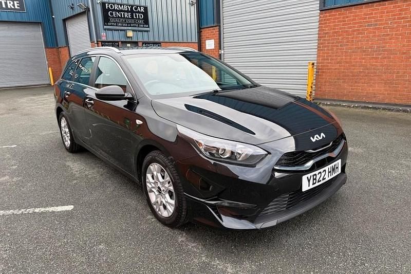 Black Used 2022 Kia Ceed Sportswagon Estate | £11,500 (Good price) - Image 1/1