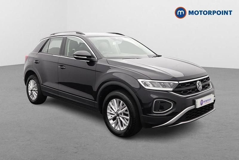 Black Used 2022 VW T-Roc Life SUV | £18,899 (Fair price) - Image 1/4