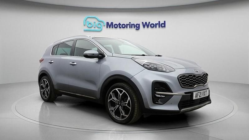 Used Kia Sportage GT-Line S 174 HP (127 kW) 2021 Silver SUV