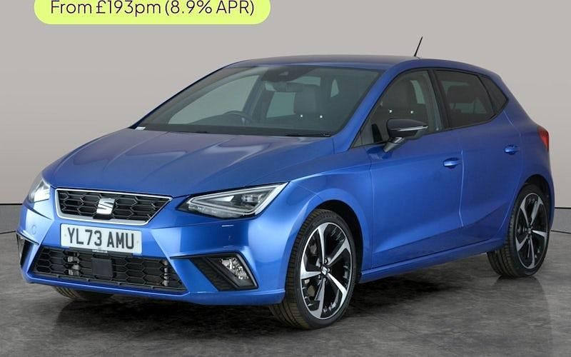 Used Seat Ibiza FR Sport 110 HP (80 kW) 2023 Blue Hatchback