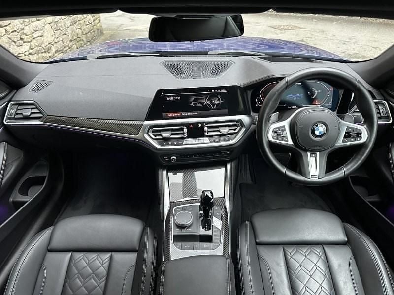 Used BMW M440 M Sport 369 HP (271 kW) 2021 Blue Sedan
