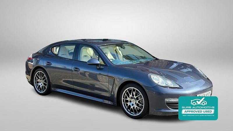 Used Porsche Panamera 400 HP (294 kW) 2009 Blue Hatchback