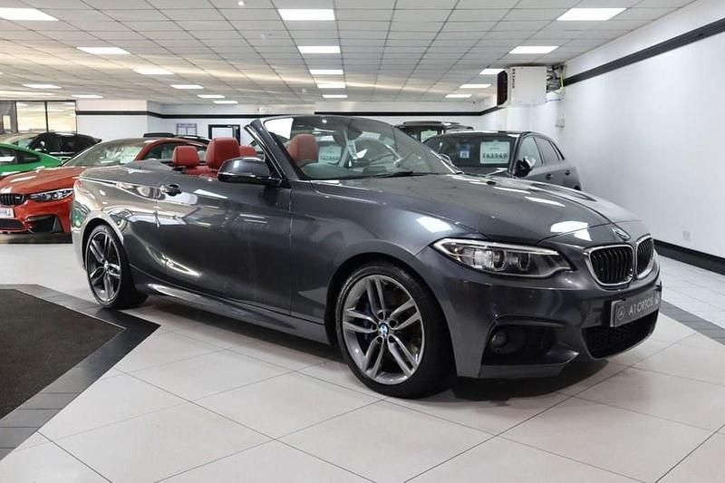 Grey Used 2015 BMW 220 M Sport Cabriolet | £10,449 (Fair price) - Image 1/4