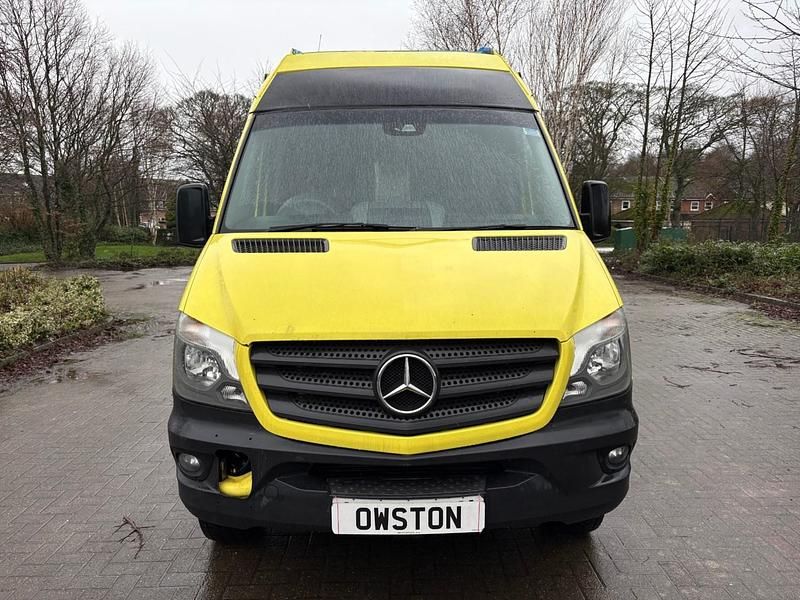 Used Mercedes Sprinter 2017 Yellow Van