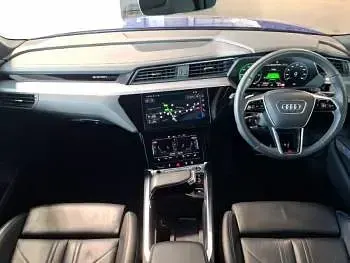Used Audi Q8 e-tron S-Line 300 kW (408 HP) 2023 Blue SUV