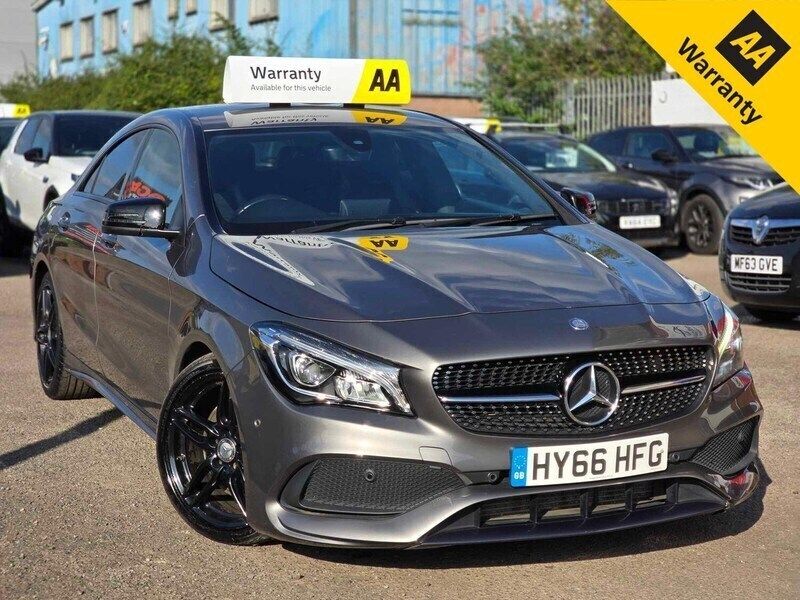 Grey Used 2017 Mercedes CLA220 AMG line Sedan | £11,495 (Fair price) - Image 1/4