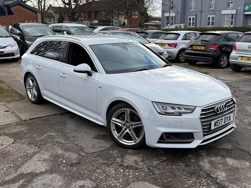 Used Audi A4 S-Line 2017 White Estate