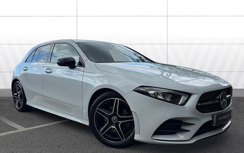 White Used 2022 Mercedes A200 AMG Line Premium Hatchback | £22,892 (A bit pricey) - Image 1/4