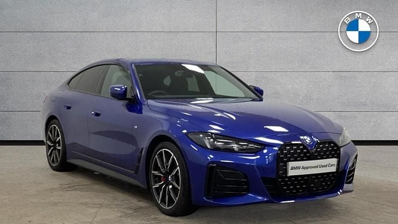 Blue Used 2025 BMW 420 Gran Coupé M Sport Coupe | £37,995 (Fair price) - Image 1/4