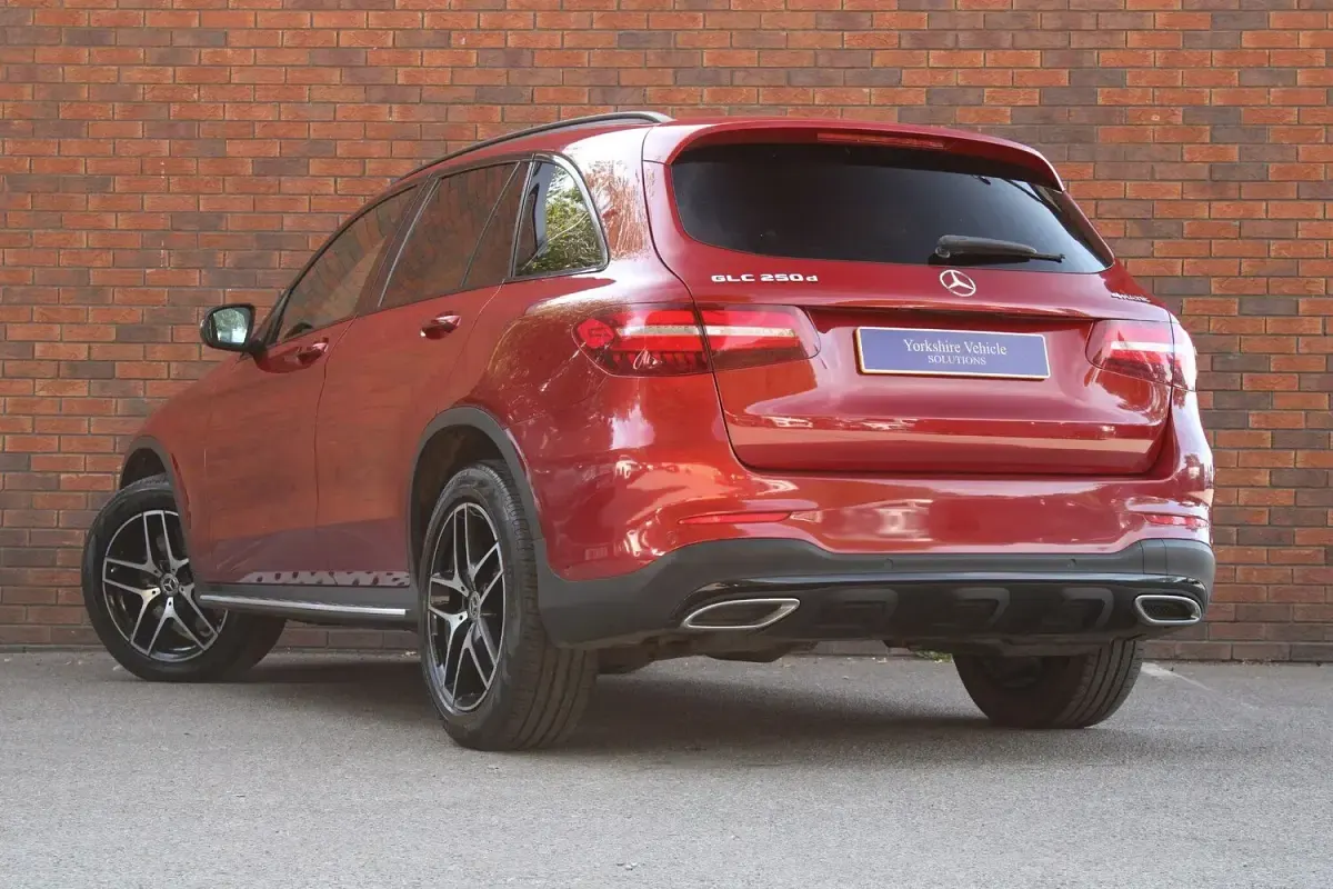 Used Mercedes GLC250 AMG 204 HP (150 kW) 2019 Red SUV