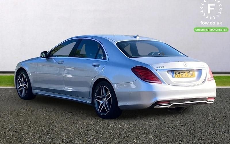 Used Mercedes S350L AMG line 258 HP (189 kW) 2015 Silver Sedan
