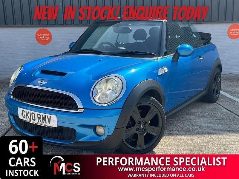 Blue Used 2010 Mini Cooper S Cabriolet Cabriolet | £4,500 (Fair price) - Image 1/3