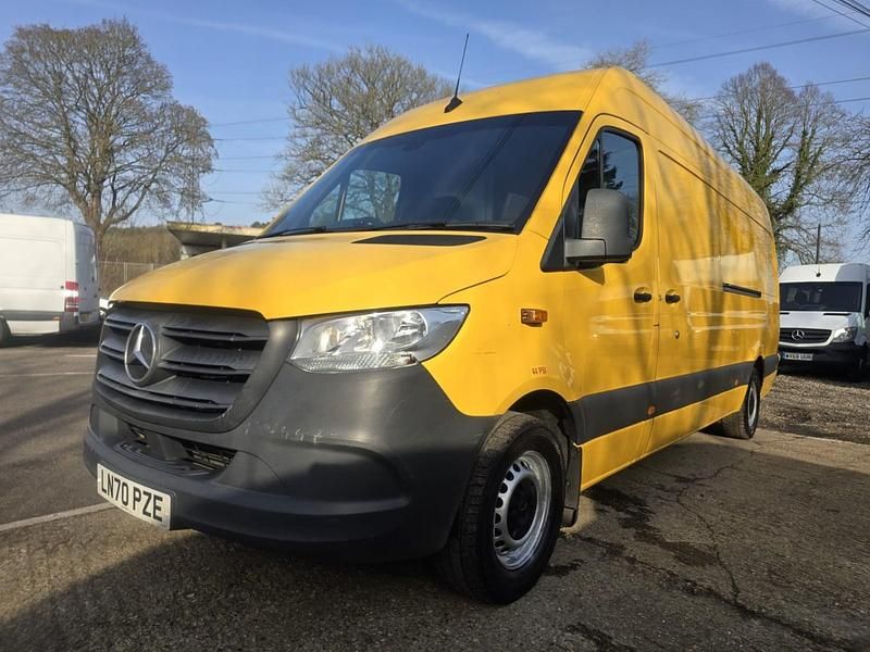 Begagnad Mercedes Sprinter Progressive 2020 Gul Van