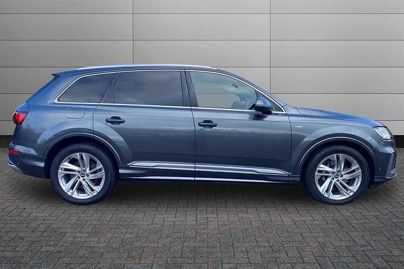 Used Audi Q7 S-Line 286 HP (210 kW) 2021 Daytona grey SUV