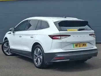 Used Skoda Enyaq iV Loft 150 kW (204 HP) 2021 White SUV