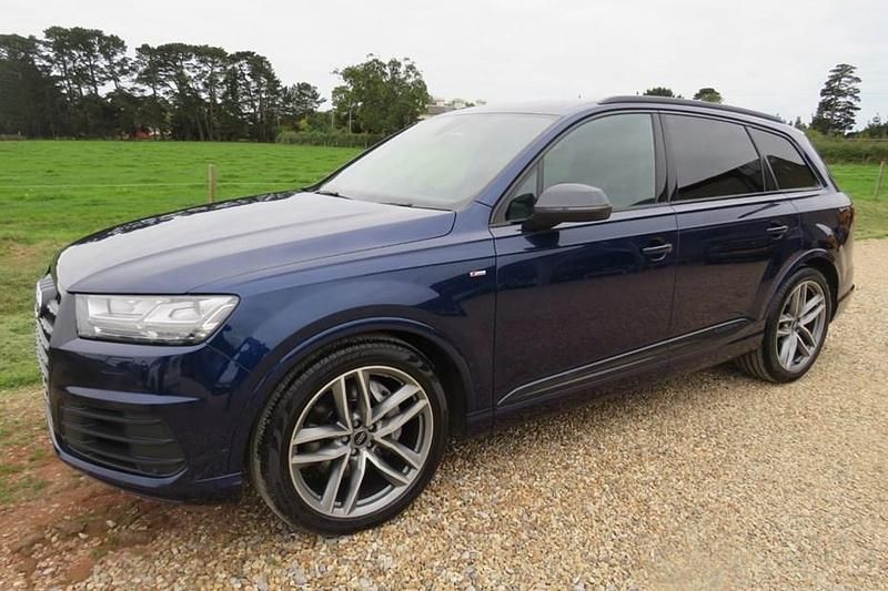 Blue Used 2019 Audi Q7 Black Edition SUV | £24,450 (Fair price) - Image 1/1
