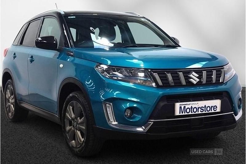 Turquoise Used 2022 Suzuki Vitara SZ-T SUV | £13,495 (Good price) - Image 1/1