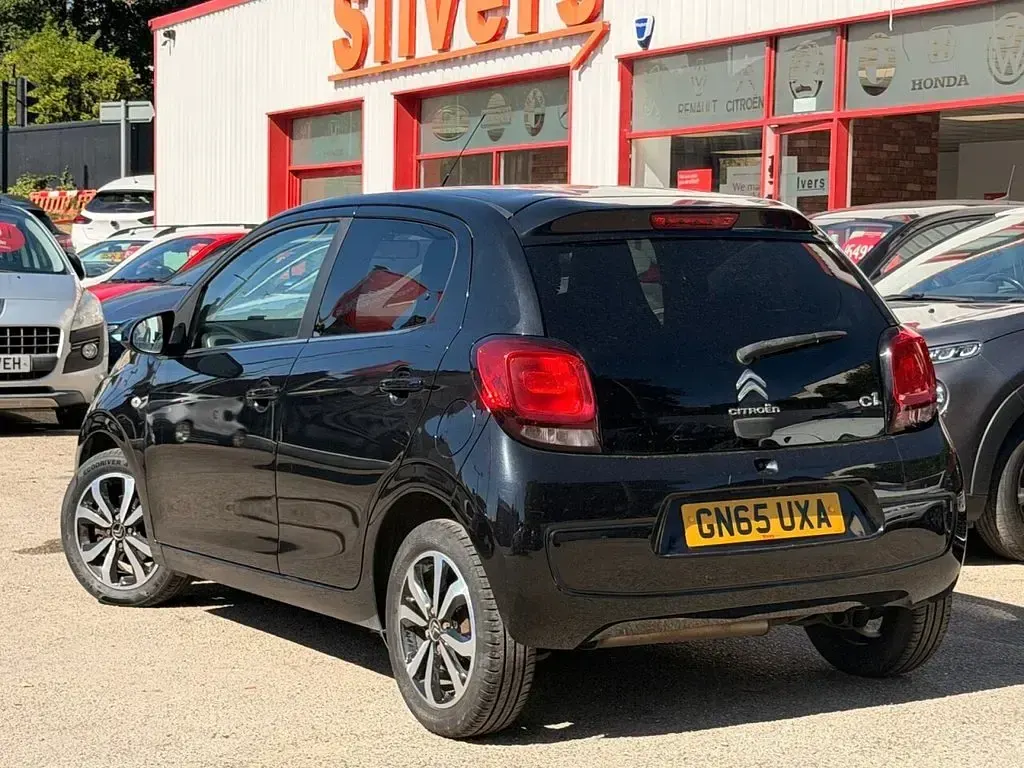 Used Citroën C1 Flair 82 HP (60 kW) 2015 Black Hatchback