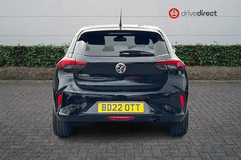 Used Vauxhall Corsa Edition 100 HP (73 kW) 2022 Black Hatchback