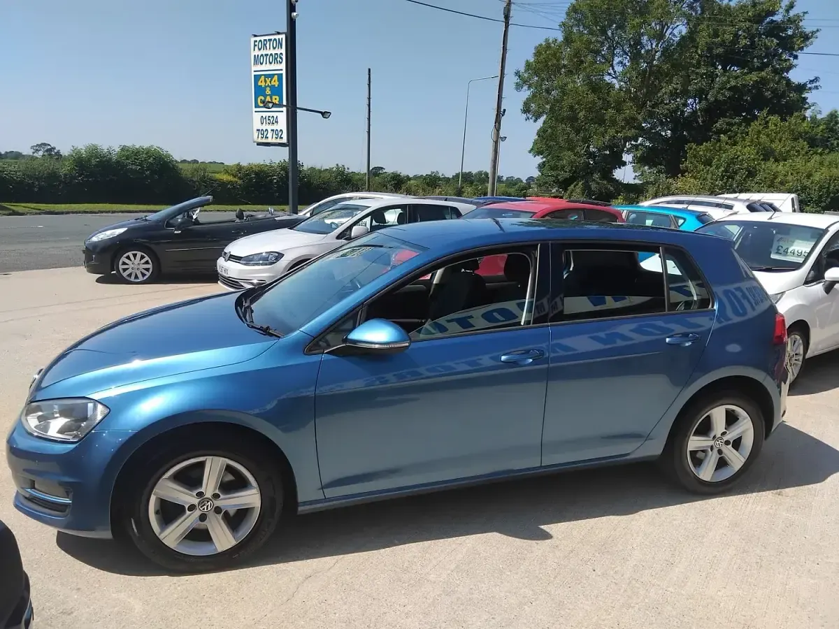 Used VW Golf VII Match 2015 Blue Hatchback