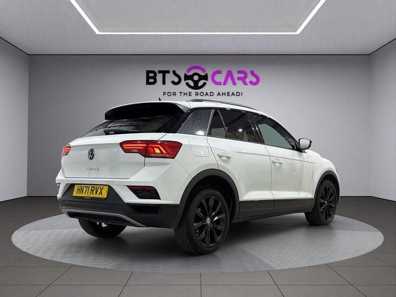 Used VW T-Roc Black Edition 150 HP (110 kW) 2021 White SUV