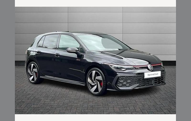 Black Used 2025 VW Golf VIII GTI Hatchback | £33,795 (Fair price) - Image 1/3