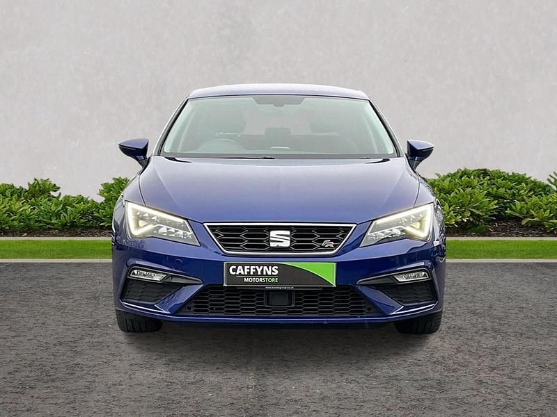 Used Seat Leon FR 123 HP (90 kW) 2018 Blue Hatchback