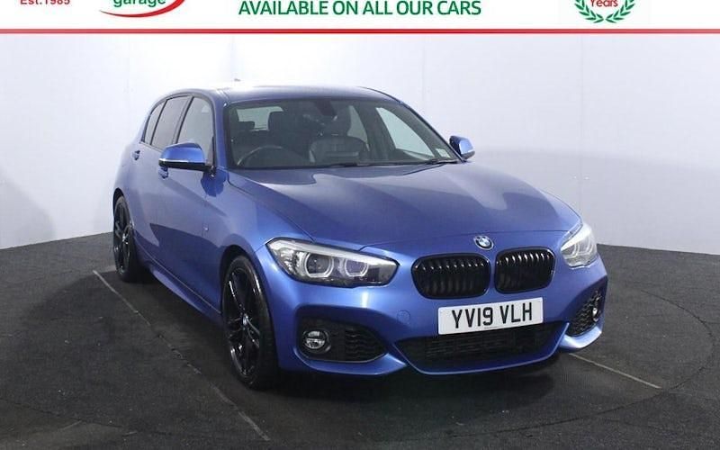 Used BMW 118 M Sport 136 HP (100 kW) 2019 Blue Hatchback