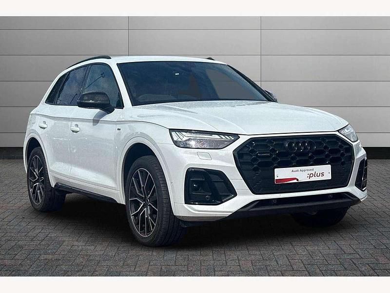 White Used 2024 Audi Q5 Black Edition SUV | £41,999 (A bit pricey) - Image 1/4