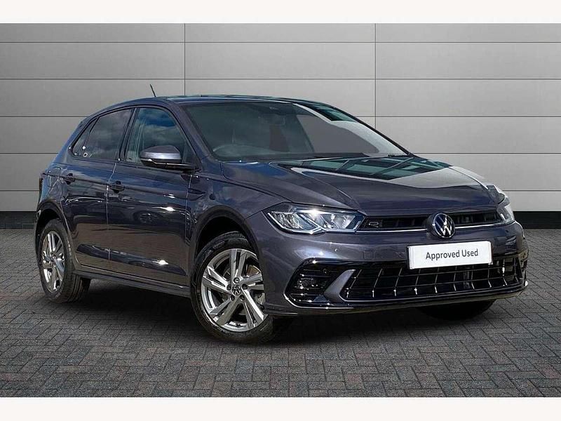 Smokey grey Used 2025 VW Polo R-line Hatchback | £22,050 (Fair price) - Image 1/4