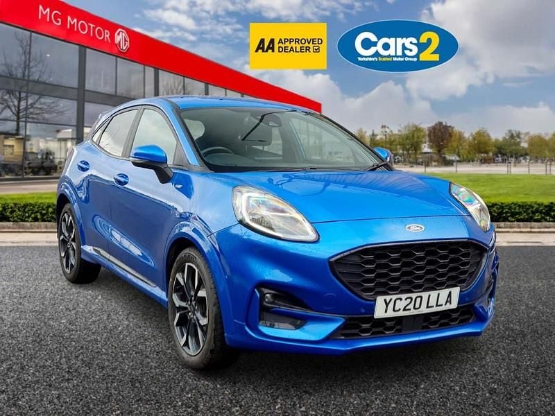 Blue Used 2020 Ford Puma ST-Line X SUV | £13,290 (Fair price) - Image 1/4