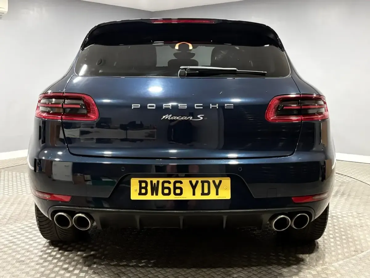 Used Porsche Macan S 2016 Blue SUV