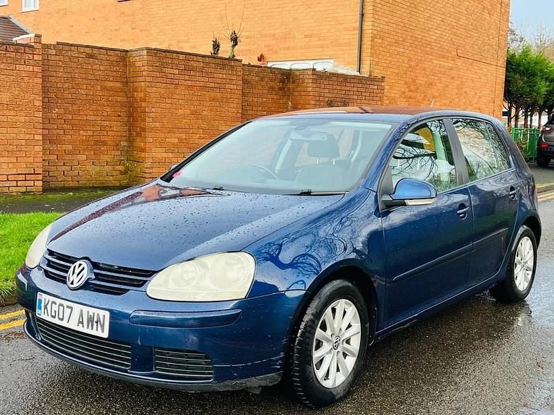Used VW Golf V Match 2007 Blue Hatchback